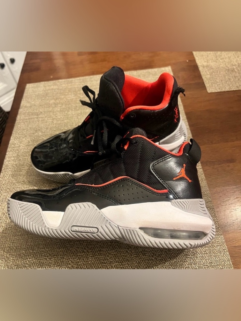 Nike Jordan Stay Loyal Black Red Basketball shoes